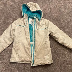 Free Country Girl's Large White 2-in-1 Winter Jacket Size 14